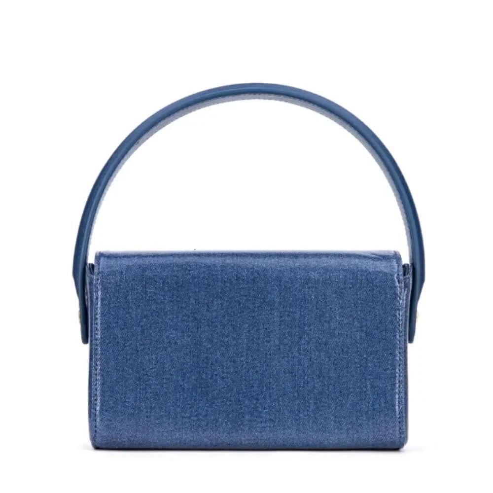 WOMEN"S CLASSIC SATIN EVENING 2 STRAP CLUTCH BAG